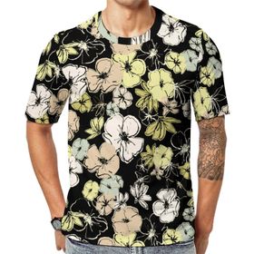 AILLOSA YH-415 Baskılı Desenli Kısa Kollu Unisex T-shirt