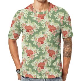 AILLOSA YH-422 Baskılı Desenli Kısa Kollu Unisex T-shirt