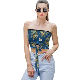 AILLOSA YH-426 Seksi File Tüp Üst Yaz Tube Top Tank Tops Kadın Askılı Üst Bluz
