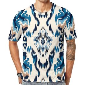 AILLOSA YH-43 Baskılı Desenli Kısa Kollu Unisex T-shirt