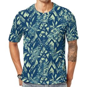AILLOSA YH-433 Baskılı Desenli Kısa Kollu Unisex T-shirt