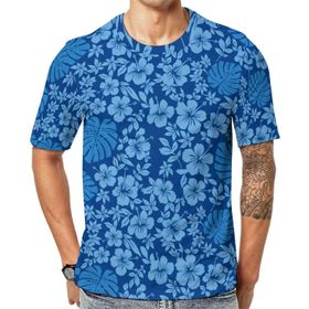 AILLOSA YH-442 Baskılı Desenli Kısa Kollu Unisex T-shirt