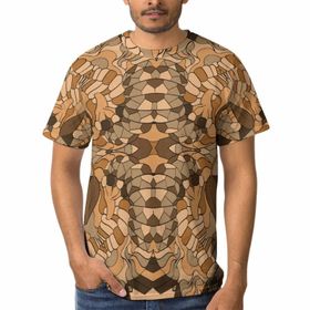 AILLOSA YH-48 3D Baskılı Desenli Kısa Kollu Erkek T-shirt