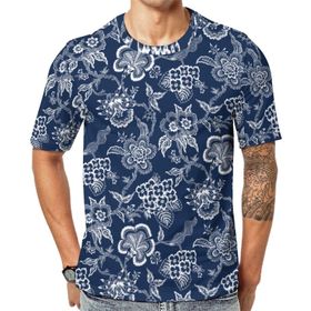 AILLOSA YH-482 Baskılı Desenli Kısa Kollu Unisex T-shirt