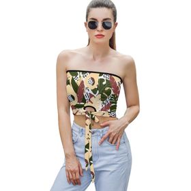 AILLOSA YH-484 Seksi File Tüp Üst Yaz Tube Top Tank Tops Kadın Askılı Üst Bluz