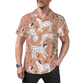 AILLOSA YH-520 Aloha Hawaii Çiçek Baskılı 3D Desen Kısa Kollu Erkek Gömlek