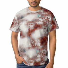 AILLOSA YH-53 3D Baskılı Desenli Kısa Kollu Erkek T-shirt