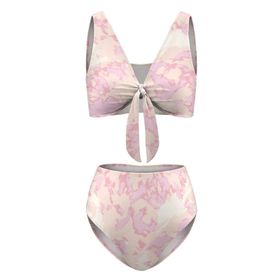 AILLOSA YH-530 Balensiz Yüksek Belli Kadın Bikini Set