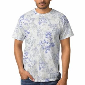 AILLOSA YH-54 3D Baskılı Desenli Kısa Kollu Erkek T-shirt
