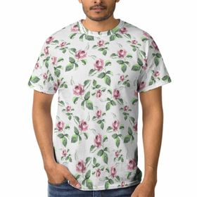 AILLOSA YH-55 3D Baskılı Desenli Kısa Kollu Erkek T-shirt