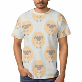 AILLOSA YH-559 3D Baskılı Desenli Kısa Kollu Erkek T-shirt