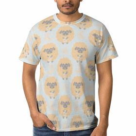 AILLOSA YH-559 3D Baskılı Desenli Kısa Kollu Erkek T-shirt