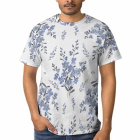 AILLOSA YH-56 3D Baskılı Desenli Kısa Kollu Erkek T-shirt