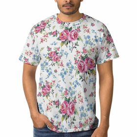 AILLOSA YH-59 3D Baskılı Desenli Kısa Kollu Erkek T-shirt