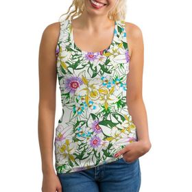 AILLOSA Yh-606 Askılı Kolsuz Bol Kesim Kadın T-shirt