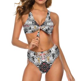 AILLOSA YH-613 Yüksek Kesimli Kadın Bikini Seti