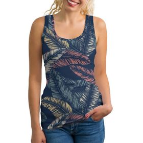 AILLOSA Yh-620 Askılı Kolsuz Bol Kesim Kadın T-shirt