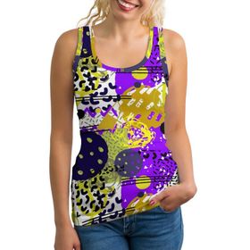 AILLOSA Yh-625 Askılı Kolsuz Bol Kesim Kadın T-shirt
