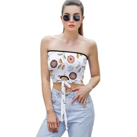 AILLOSA YH-650 Seksi File Tüp Üst Yaz Tube Top Tank Tops Kadın Askılı Üst Bluz