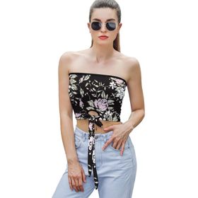 AILLOSA YH-657 Seksi File Tüp Üst Yaz Tube Top Tank Tops Kadın Askılı Üst Bluz