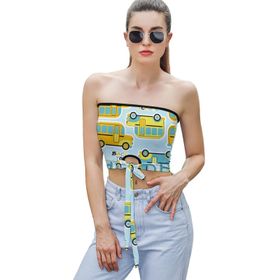AILLOSA YH-698 Seksi File Tüp Üst Yaz Tube Top Tank Tops Kadın Askılı Üst Bluz