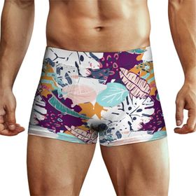 AILLOSA YH-701 Retro Desenli Erkek Boxer Şort