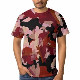 AILLOSA YH-73 3D Baskılı Desenli Kısa Kollu Erkek T-shirt