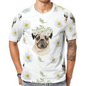 AILLOSA YH-80 3D Baskılı Desenli Kısa Kollu Erkek T-shirt