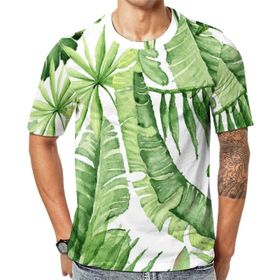 AILLOSA YH-89 3D Baskılı Desenli Kısa Kollu Erkek T-shirt