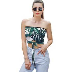 AILLOSA YH-90 Seksi File Tüp Üst Yaz Tube Top Tank Tops Kadın Askılı Üst Bluz