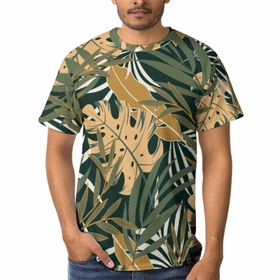 AILLOSA YH-91 3D Baskılı Desenli Kısa Kollu Erkek T-shirt