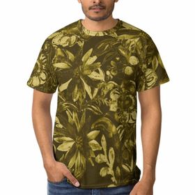 AILLOSA YH-94 3D Baskılı Desenli Kısa Kollu Erkek T-shirt