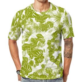 AILLOSA YH-95 3D Baskılı Desenli Kısa Kollu Erkek T-shirt