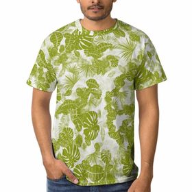 AILLOSA YH-95 3D Baskılı Desenli Kısa Kollu Erkek T-shirt
