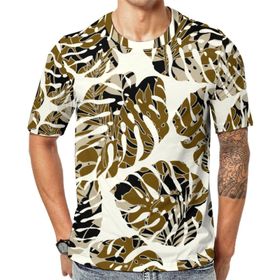 AILLOSA YH-96 3D Baskılı Desenli Kısa Kollu Erkek T-shirt