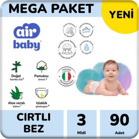 Air Baby No:3 Midi Bebek Bezi