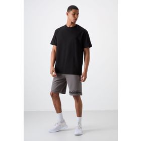 Air Jones 81241 Koyu Gri Standart Kalıp Erkek Şort