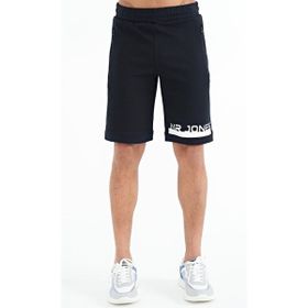 Air Jones 81241 Lacivert Baskı Detaylı Bağcıklı Standart Kalıp Erkek Şort