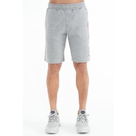 Air Jones 81245 Gri Melanj Standart Kalıp Erkek Şort