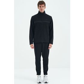 Air Jones 85225 Doyle Siyah Erkek Polar Eşofman Takımı
