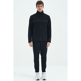 Air Jones 85225 Doyle Siyah Erkek Polar Eşofman Takımı