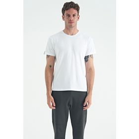 Air Jones 88245 Beyaz Erkek T-Shirt