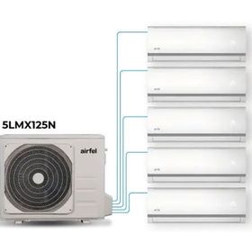 Airfel 10.5 Kw 1 Dış + 4 İç Ünite 12+12+12+12 Duvar Tipi Multi Klima
