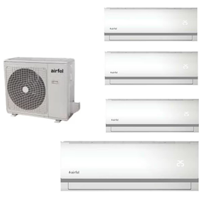 Airfel 4LMX105A 10.5 kW Duvar Tipi Multi 4+1 Sistem 9+9+12+12 İç Dış Ünite