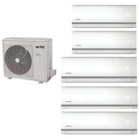 Airfel 5+1 İnverter 9+9+12+12+12 42000 Btu/h A+++ Enerji Sınıfı R32 İnverter Multi Split Duvar Tipi Klima