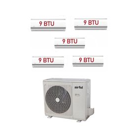 Airfel 5LMX125N 42 BTU 1 Dış + 5 İç Ünite 9 R32 Inverter Duvar Tipi Klima