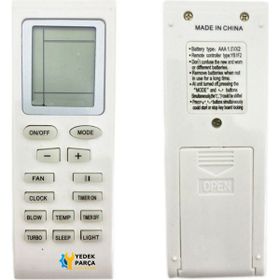 Airfel Uyumlu C1181027 Klima Kumandası