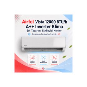 Airfel Vista LTXP35A 12000 BTU Inverter Duvar Tipi Klima