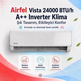 Airfel Vista LTXP71A 24000 BTU Inverter Duvar Tipi Klima