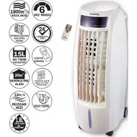 Airking Climax A 1315 Beyaz Portatif Hava Soğutucu